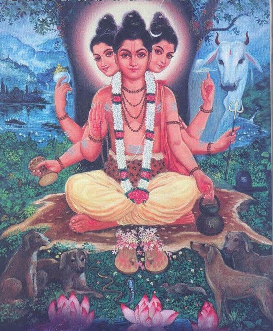Adi Guru Dattatreya Avtar Of Vishnu Ji