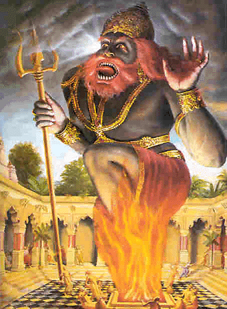 Avtar Of Shiva Veer Bhadra Ji