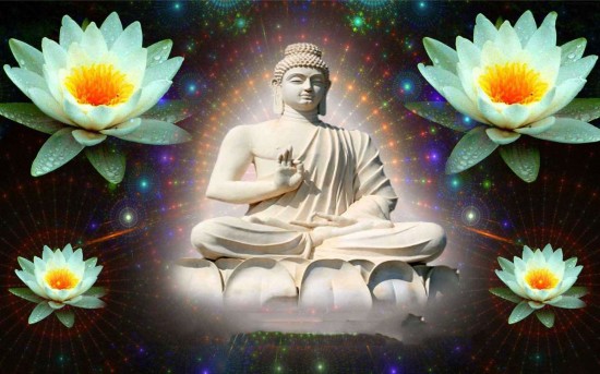 Beautiful Photo Of Lord  Buddha Ji