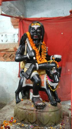 Black Moorti Of ord Bhairav Ji