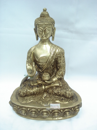 Copper Statue Of Buddha Ji