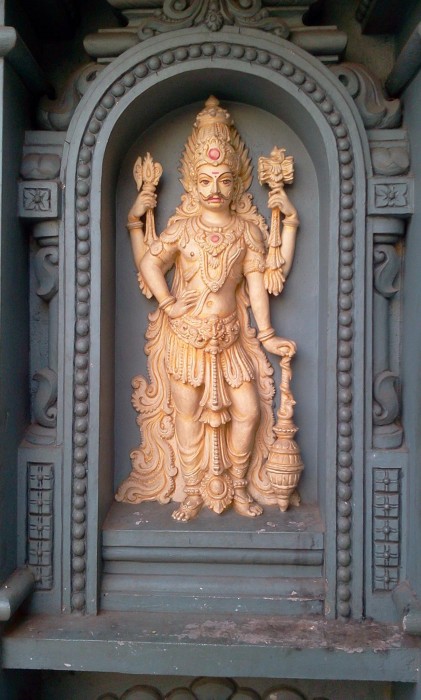 Golden Moorti Of Veera Bhadra Ji