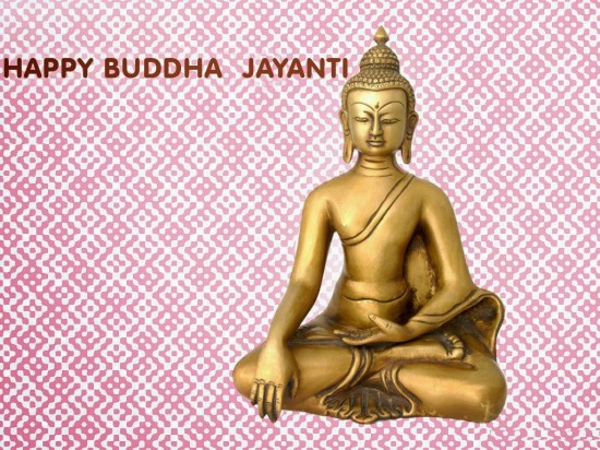 Golden Picture Of  Buddha ji