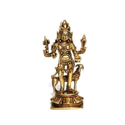 Golden Statue of Kaal Bhairav Ji
