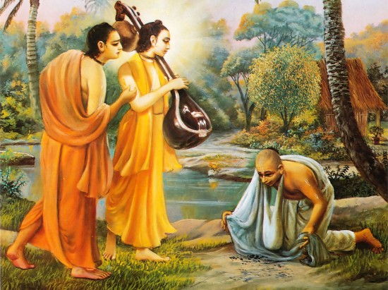 Image Of Shree Narada Muni and the Hunter