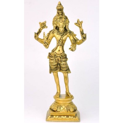 Lord Hayagriva Brass Statue