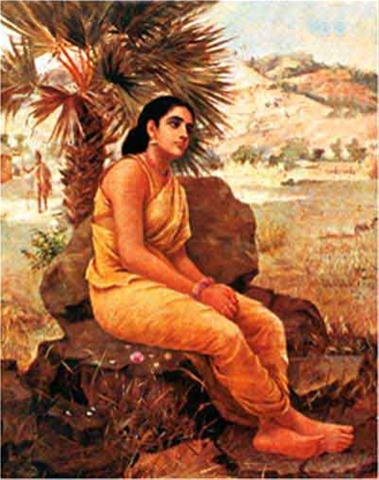 Maharishi Durvasa Ji In Sitting Pose