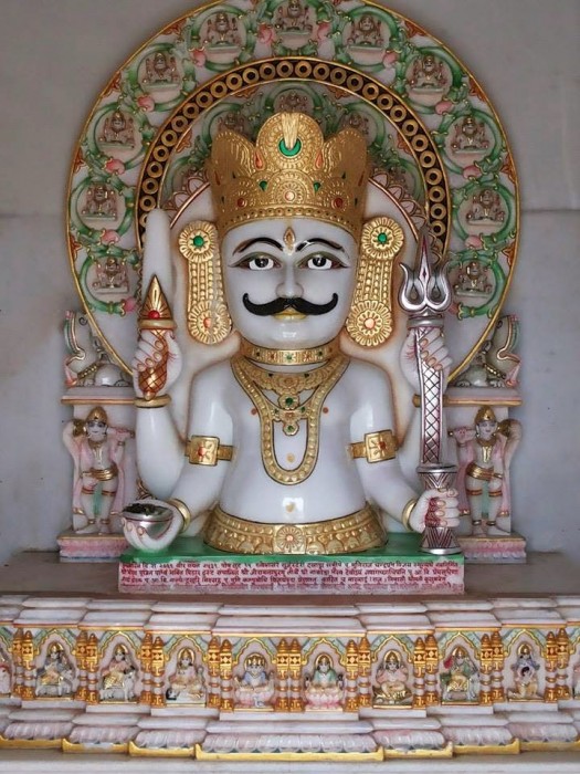 Marble Statue of Nakoda Bhairav Ji