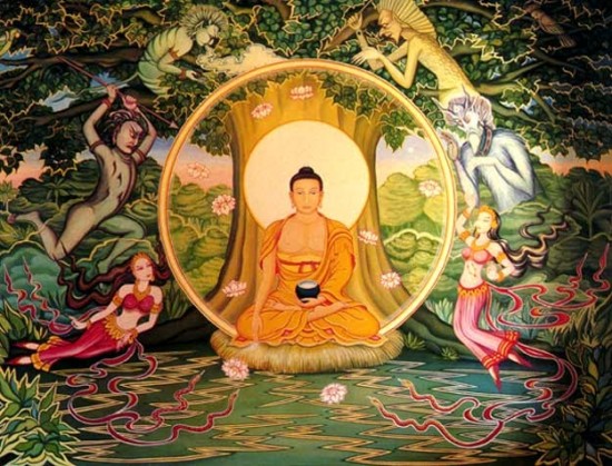 Painting Of Lord Buddha Ji