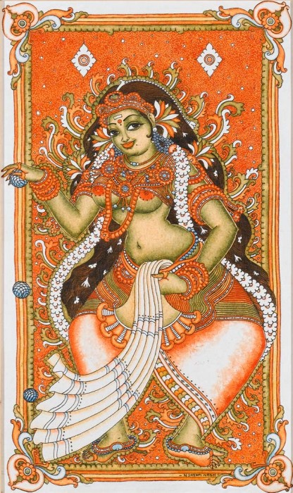 Painting Of Lord Mohini