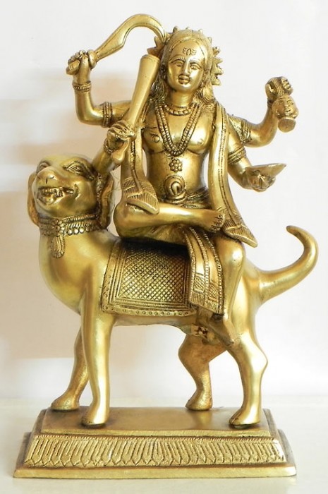 Statue Ofa Kaal Bhairav Ji