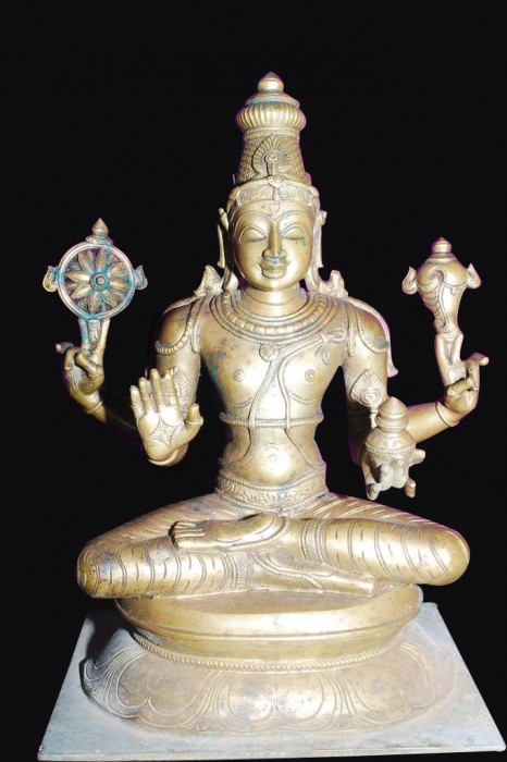 Statue Of Lord  Danvanthri