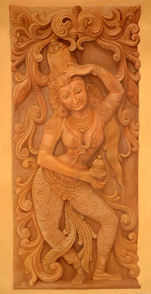 Statue Of Lord Vishnu As Mohini