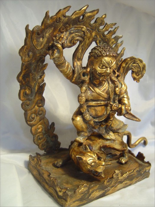 Statue of Bhagwan Nakoda Bhairav Ji