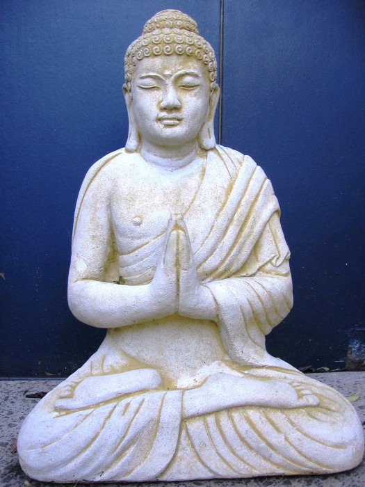 White Statue Of Buddha Ji