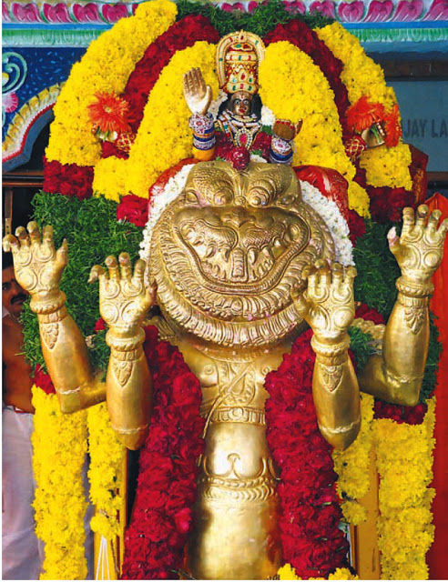 Yaga Laxmi Alankarana Sharabha Ji Vahana Seva