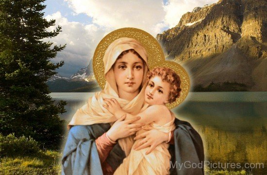 Beautiful Mother Marry With Jesus Christ