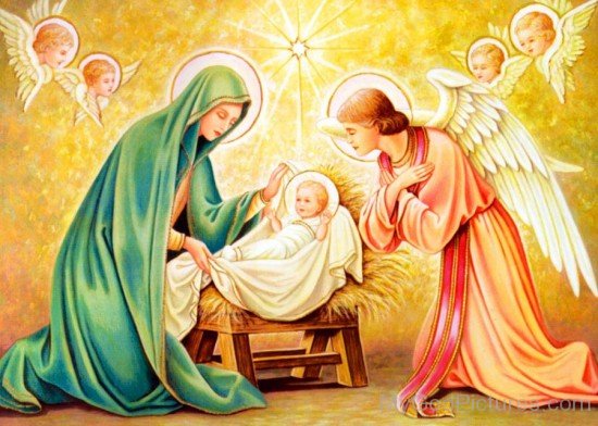 Birth Picture Of Jesus Christ