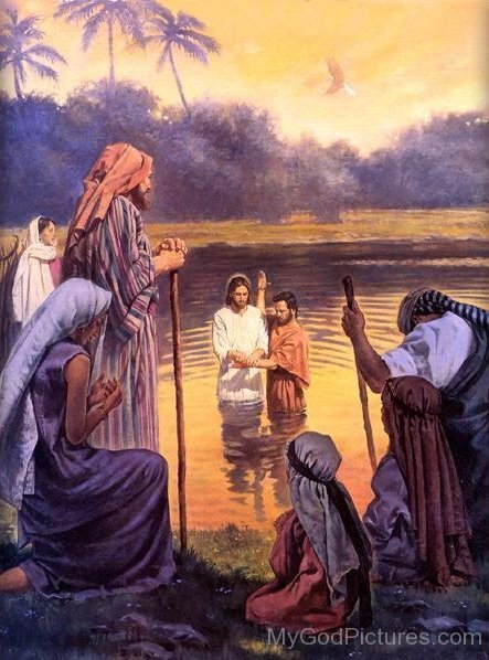 Image Of Jesus In Water