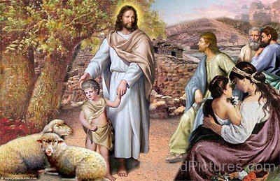Lord Jesus Christ Picture With Child