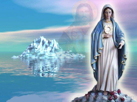 Beautiful Picture Of Mother Marry With Jesus