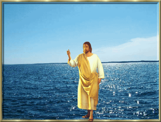 Image Of Jesus Christ Walking On Water
