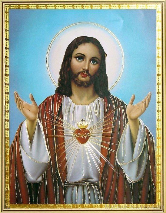 Image Of Lord Jesus In Framing