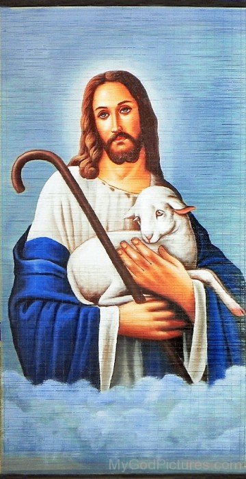 Image Of Lord Jesus With Lamb