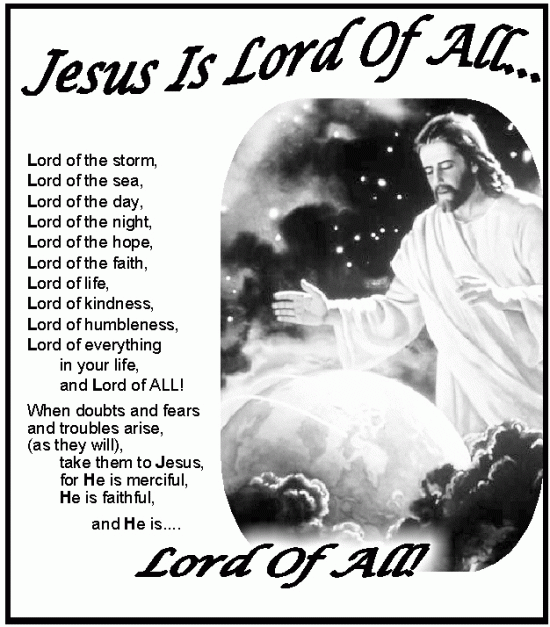 Jesus Is Lord Of All