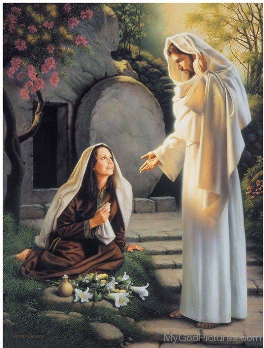 Lord Jesus Christ With  Lady