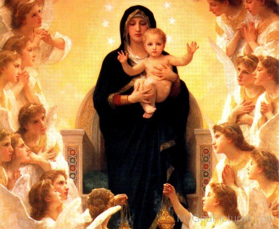 Mother Marry With Jesus Christ