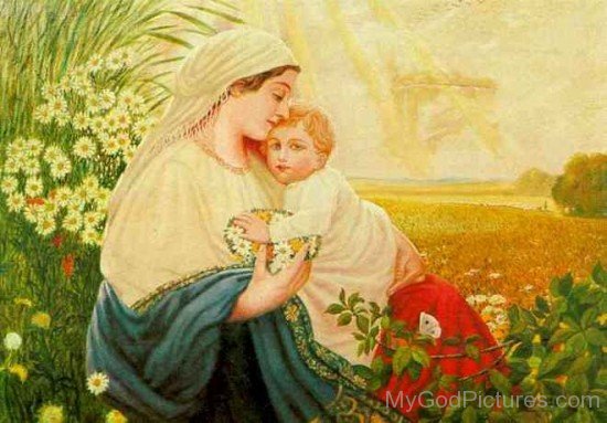 Mother Marry With Little Jesus