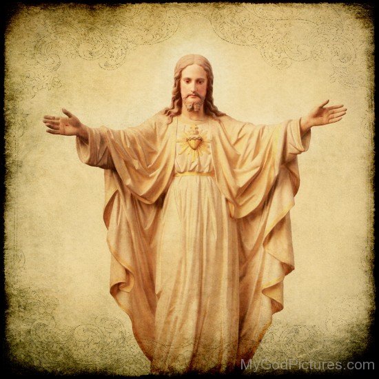 Picture Of Jesus Christ With Open Arms