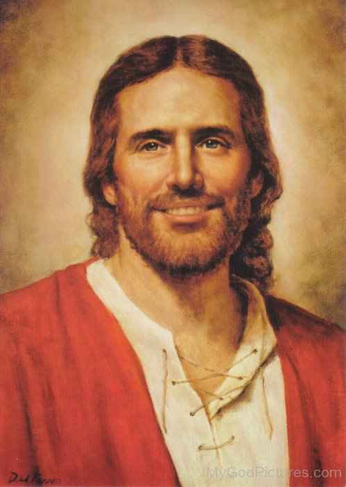 Smiling Image Of Jesus Christ