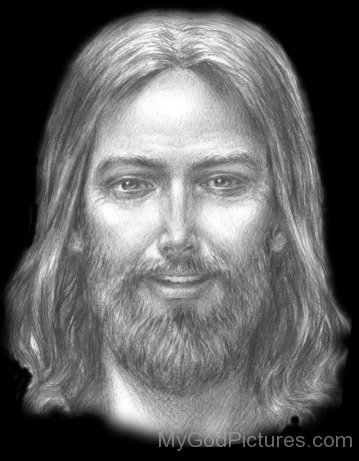 Smily Portrait Of Lord Jesus