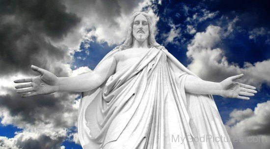 White Statue Of Jesus Christ