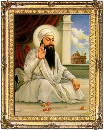 Beautiful Frame Of Guru  Arjan Dev Ji