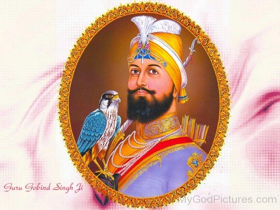 Beautiful Frame Of Guru Gobind Singh Ji