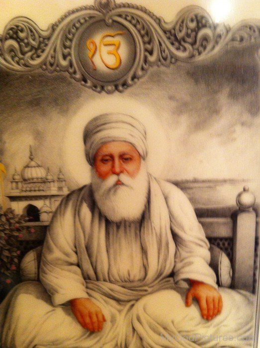 Beautiful Image Of Guru Amar Das Ji