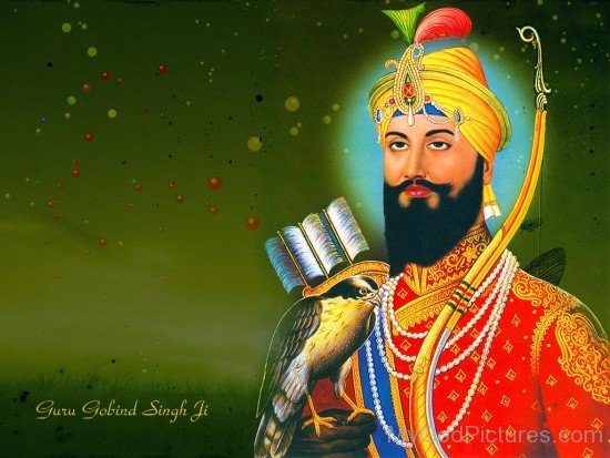 Beautiful Picture of Guru Gobind Singh Ji