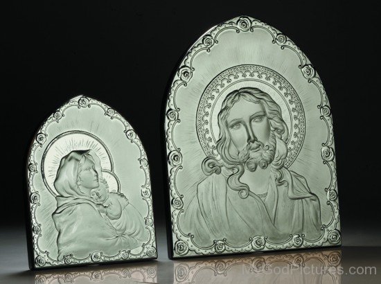 Frame Of Mother Marry And Jesus Christ
