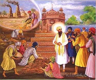 Guru Ram Das Ji With Bhai Behilo