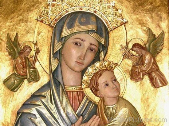 Mother Marry With Jesus Christ