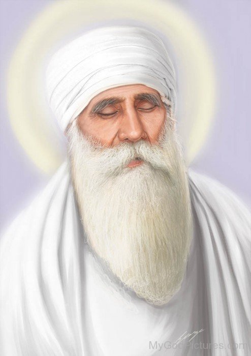 Old Picture Of Guru Amar Das Ji