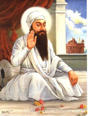 Side Pose Of Guru Arjan Dev Ji