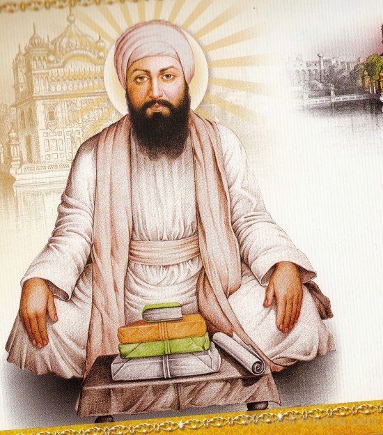 Sitting Pose Of Shree Guru Angad Dev Ji