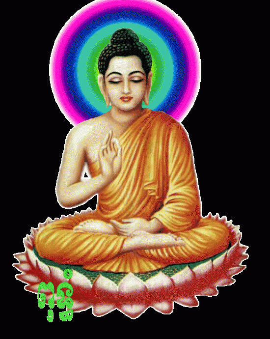 Animated Picture Of Lord Buddha Ji