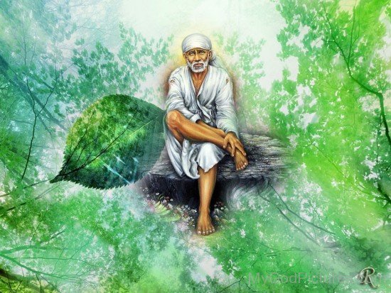 Amazing Photo Of Sai Baba ji