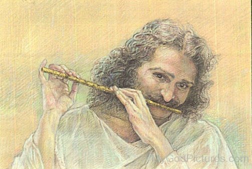 Avatar Meher Baba Ji Playng Flute