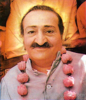 Avatar Meher Baba Sitting On A Chair